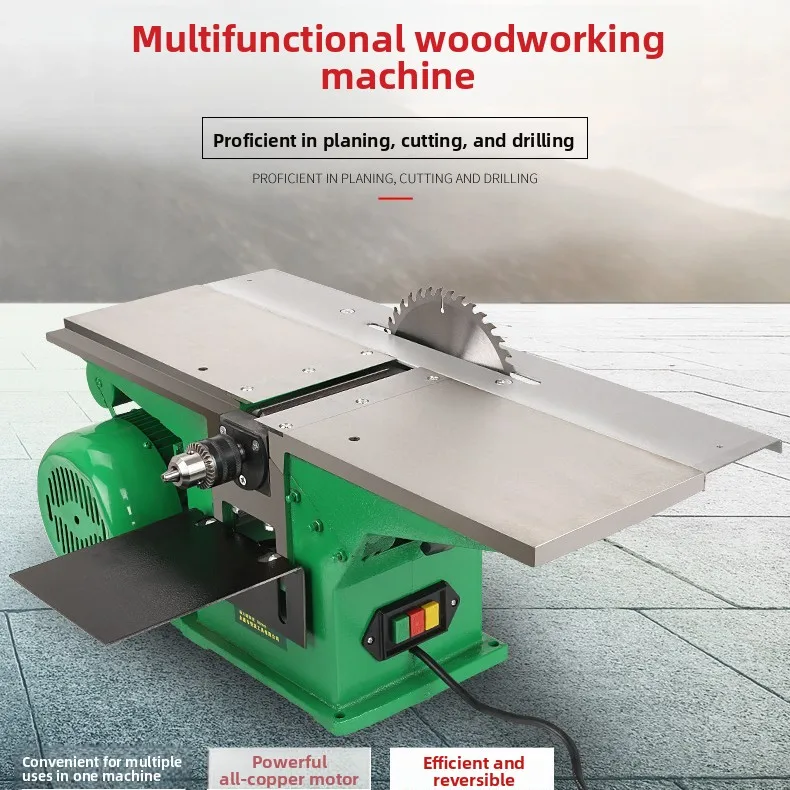 CX desktop woodworking planer electric  woodworking table four-in-one household small table saw