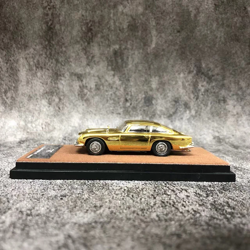 Xiaoguang 1:64 modelo de carro de brinquedo um veículo fundido em liga Martin DB5 - versão dourada LTD 999