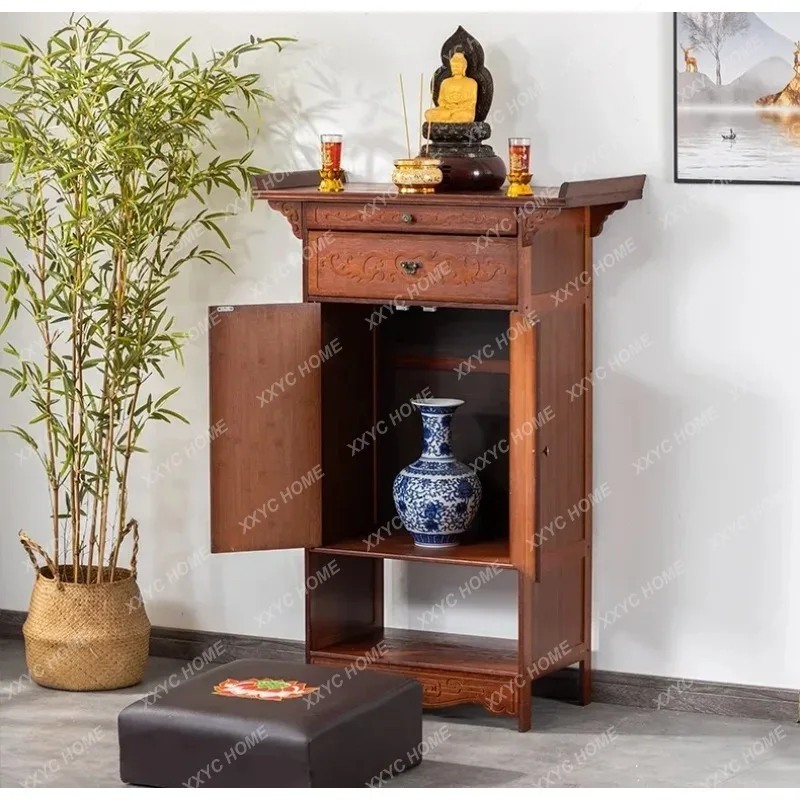 XX table incense table household new Chinese tribute table God of Wealth offering Buddha cabinet