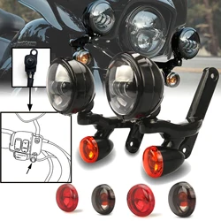 for harley Auxiliary Lighting Auxiliary Lighting Brackets fog light for harley CVO Street Glide FLHX 2006-2020 Frame Parts