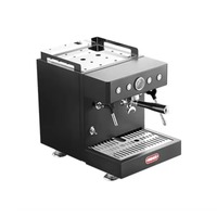 MC-1 Electric Semi-Automatic Espresso Coffee Maker Machine High Pressure Pump (20 Bars) Stainless Steel Portable Household Hotel