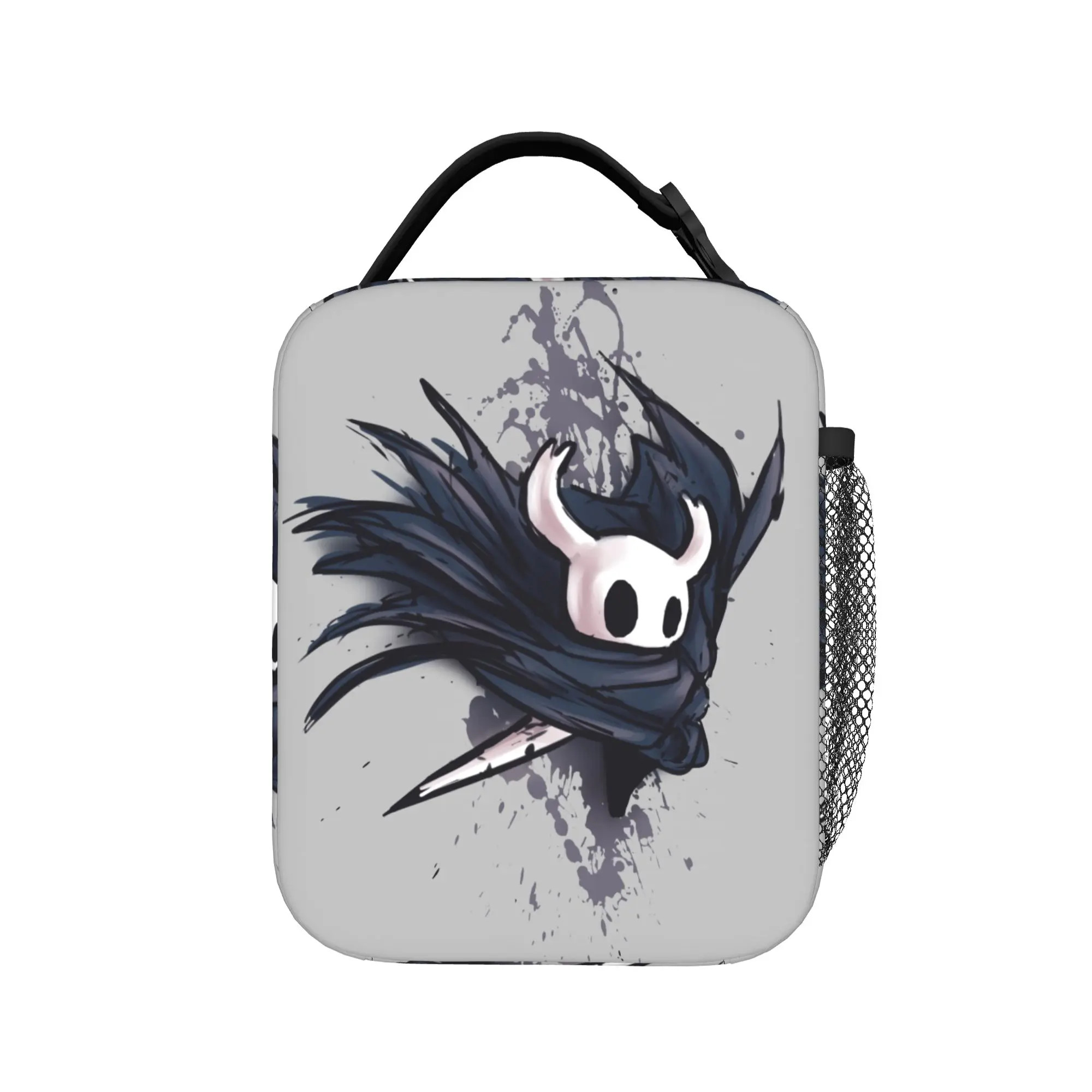 Hollow Knight Thermal Insulated Lunch Bags for Work Game Portable Food Bag Thermal Cooler Lunch Boxes