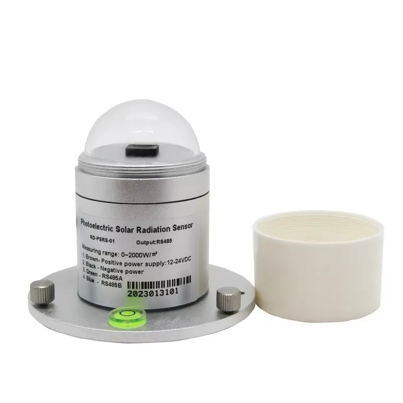 استقرار عالي Rs485 4-20Ma 0-5V 0-10V مخرج محطة طاقة كهروضوئية نظام مراقبة مستشعر الإشعاع الكهروضوئي #1