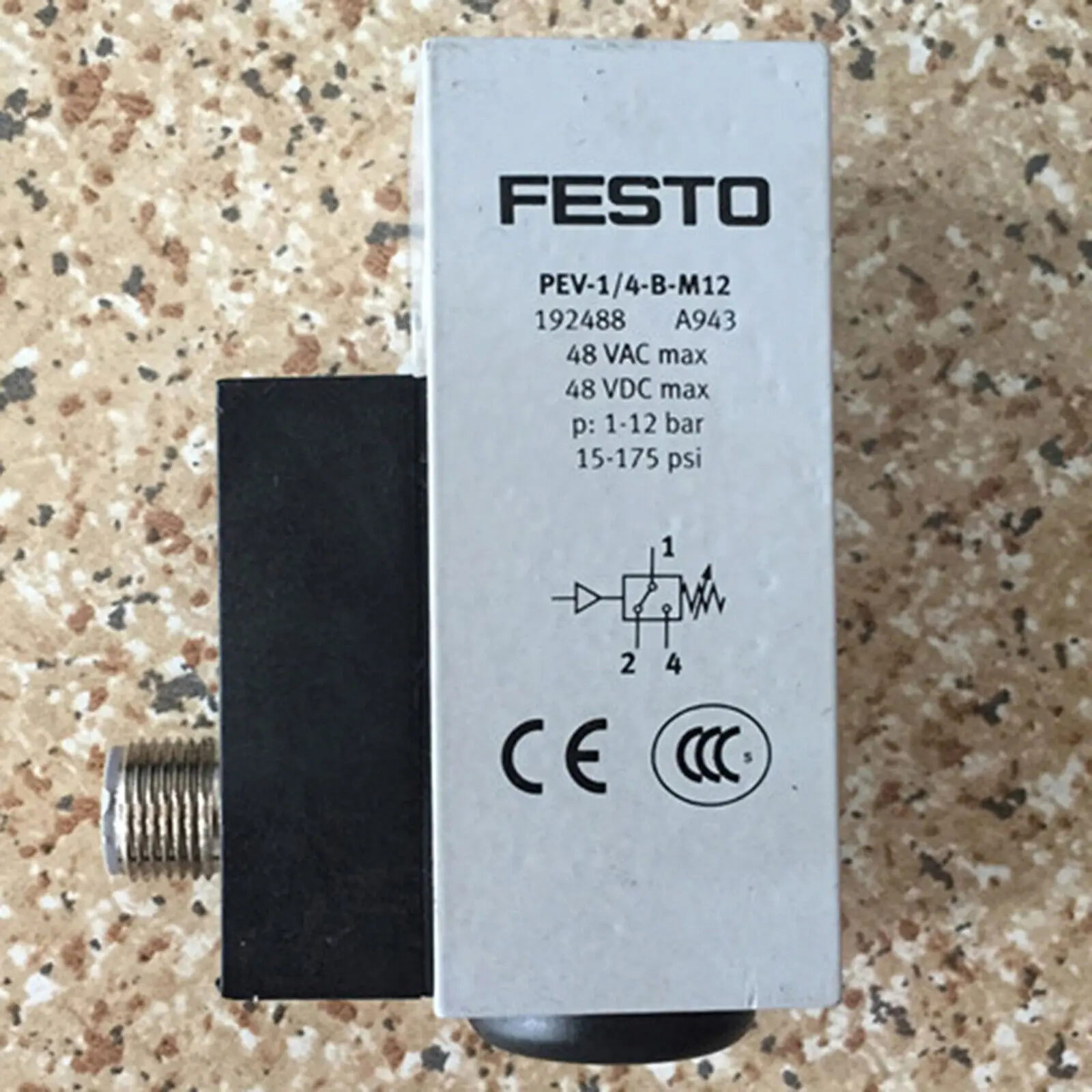 Festo PEV-1/4-B-M12 192488 Pressure Switch New One Free Shipping PEV1/4BM12