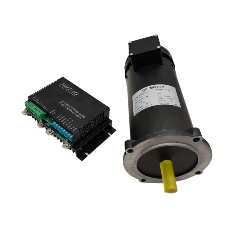 

LK123ZYT Low Voltage 24V DC Brushed Motor Kit 1HP Speed 1750Rpm Driver with Direction Control