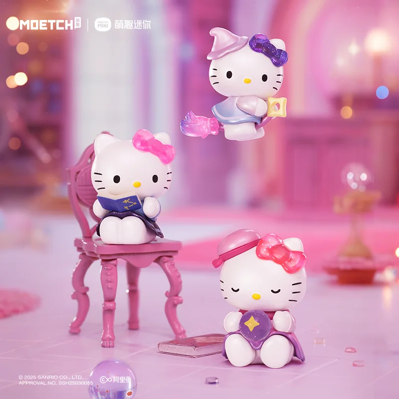 ハローキティ占星術研究かわいい豆猫置物ブラインドボックス装飾女の子ギフトアニメ派生グッズおもちゃ & ホビー