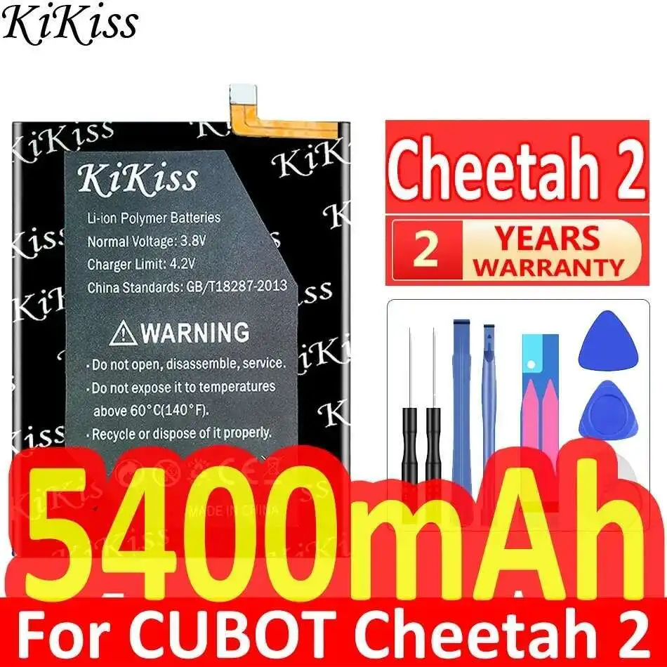 

For Cubot Cheetah 2 Reliable Power Supply 5400Mah Mobile Phone Battery
