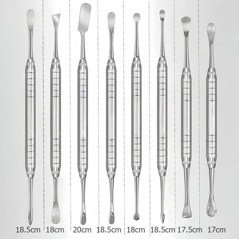 10pcs/set Double Ends Dental Implant Periosteal Elevator Tool for Retracting Separator Dental Surgical Supplies