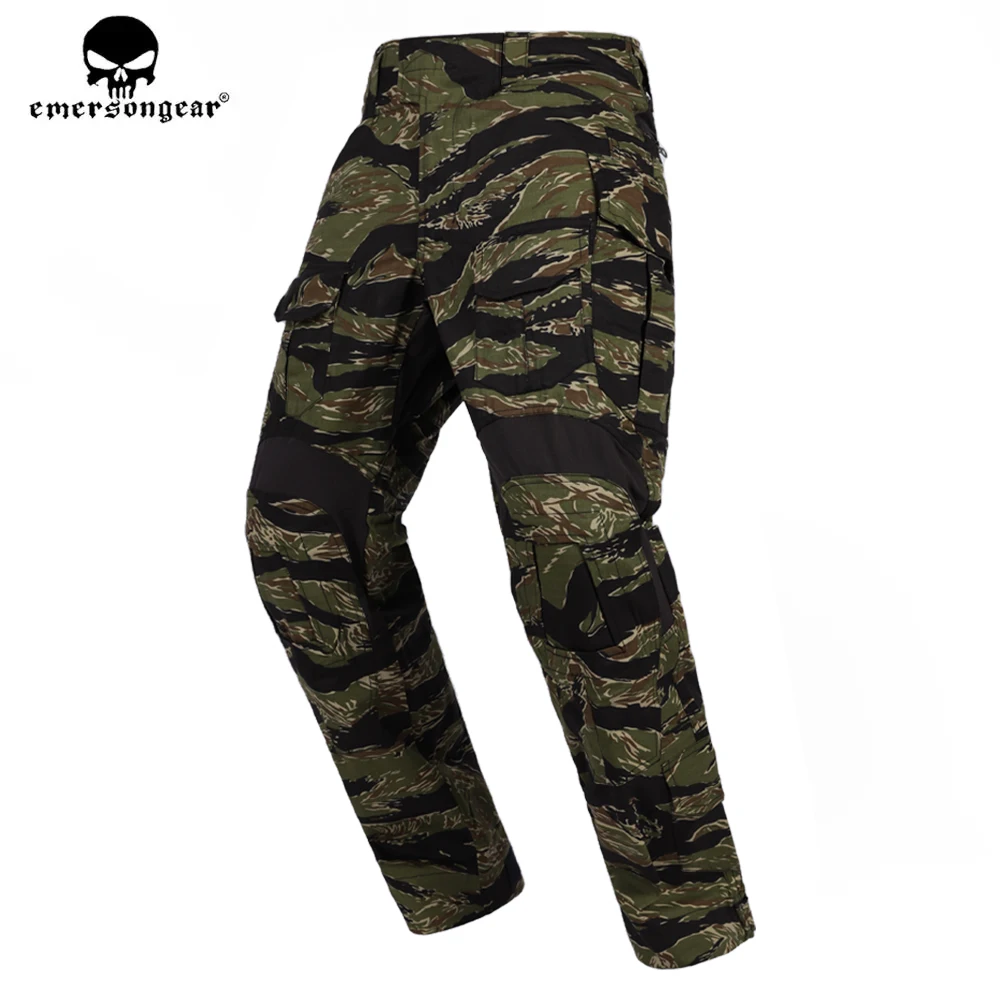 Emersongear Tactical G3 Combat Suit Shirt Pants With Knee Pads Update Ver Camo Airsoft Civilian Combat Uniform Hunting Clothes