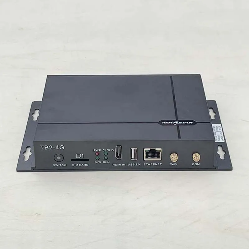 Novastar TB2 Multimedia Playback Box USB Port WiFi Controller HUB75 Full Color Module LED Display Screen Video Processor