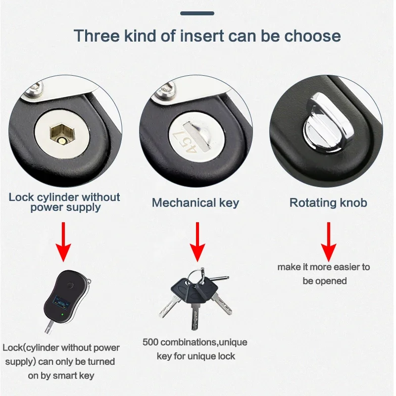 485 comunicazione Remote Mobile Phone APP controllo WIFI Smart Lock per Rack di rete