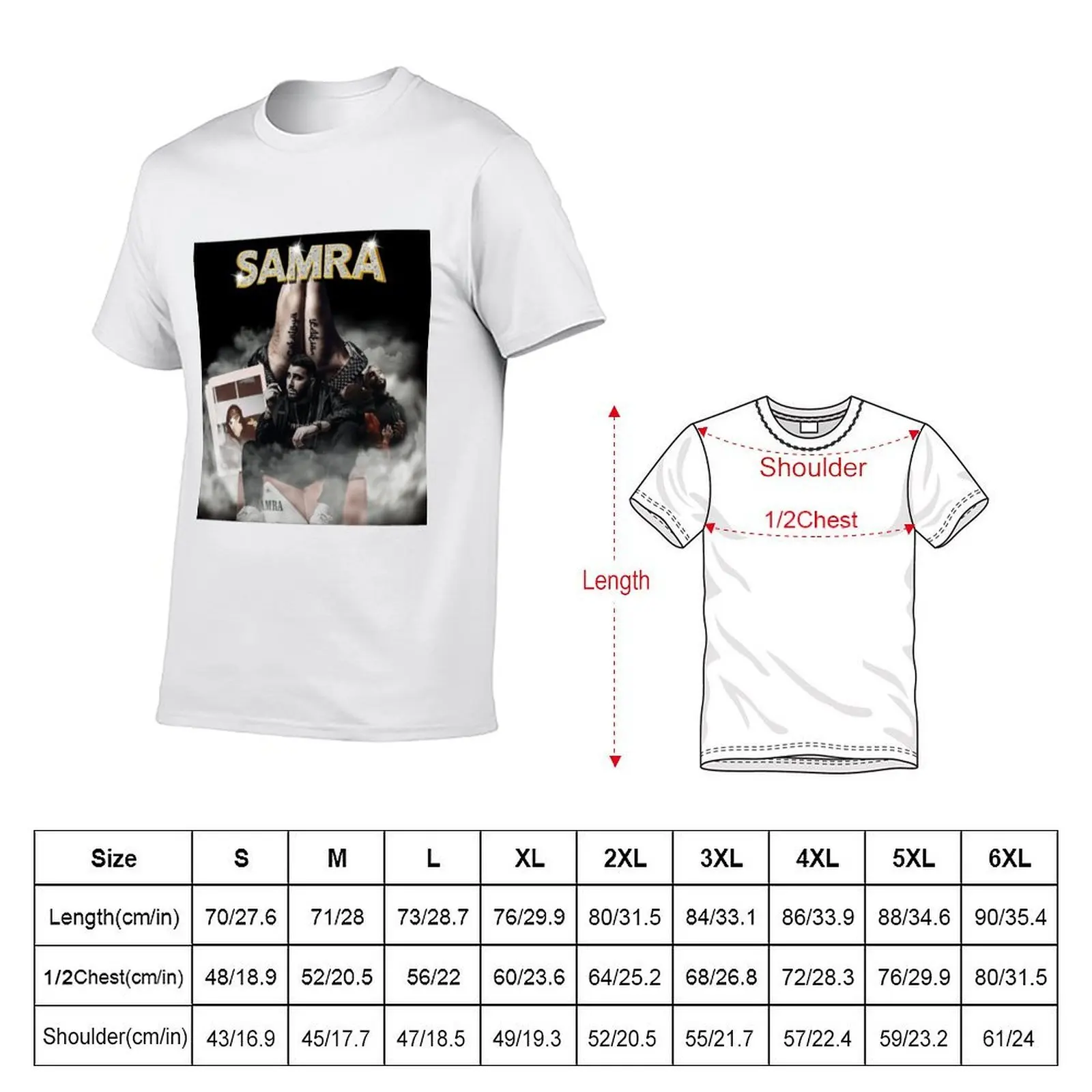 SAMRA OLDSCHOOL TEA T-Shirt graphic t shirts for man g man t shirts for men T-Shirt