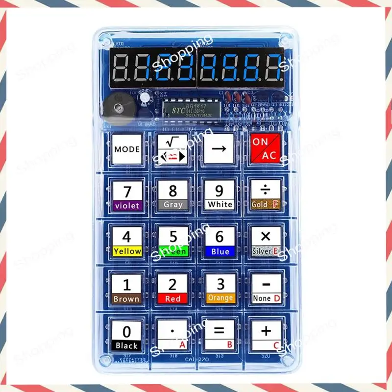 M20K Build Your Own Calculator With DIY LED Digital Tube Kits, 51 Microcontroller Soldering Projects For Enthusiasts