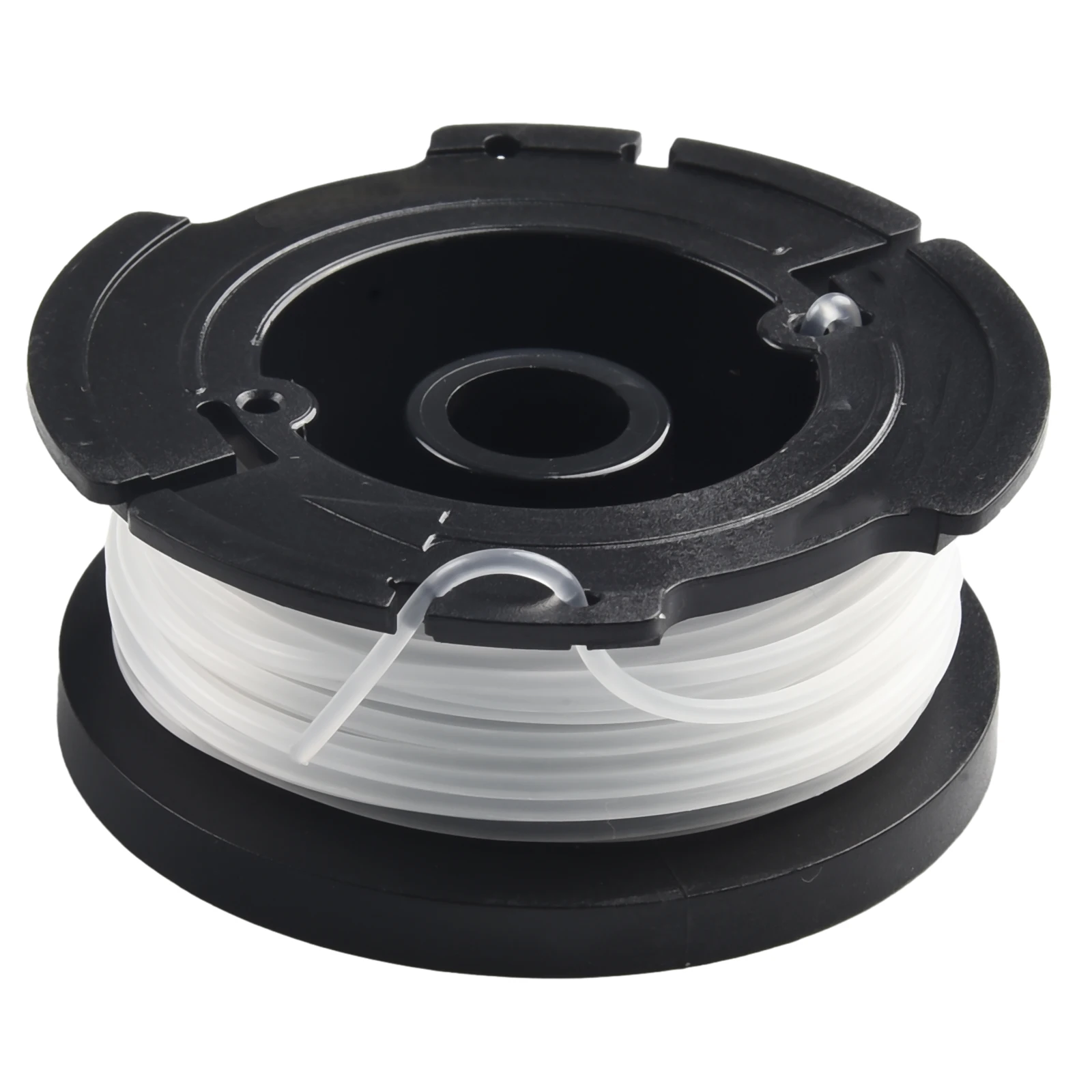 Trimmer Spool 4 Pack & Cap & Spring Replacement For Black Decker Cap Spring GH400、GH500、GH600、GH610、GH900、GH912、ST6600、ST7000