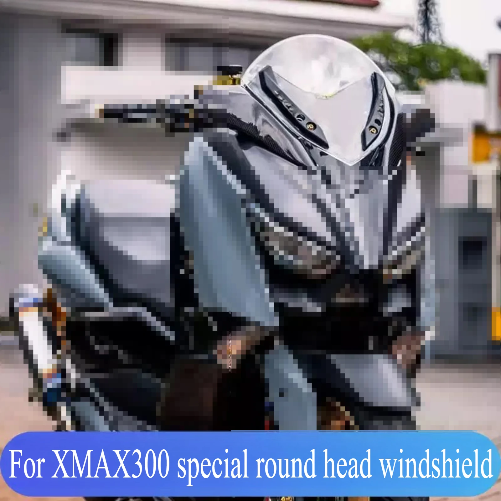 

For Yamaha XMAX300 Motorcycle Modified Windshield Wind Deflector Heightened Windshield Front Glass Accessories Parts