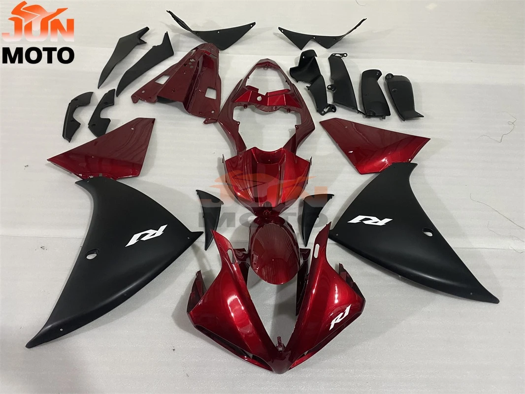 JUN For YZF-R1 YZF R1 2009 2010 2011 Motorcycle Fairing Kit ABS Injection Full Body Protective Shell Guard Plate Bodywork