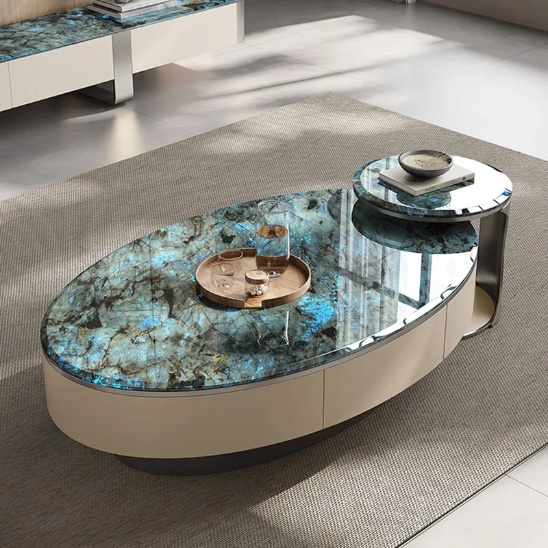 

Modern Round Home Coffee Table Kitchen Hardcover Low Apartamento Side Table Regale Sofa Kaffee Tische Living Room Decoration