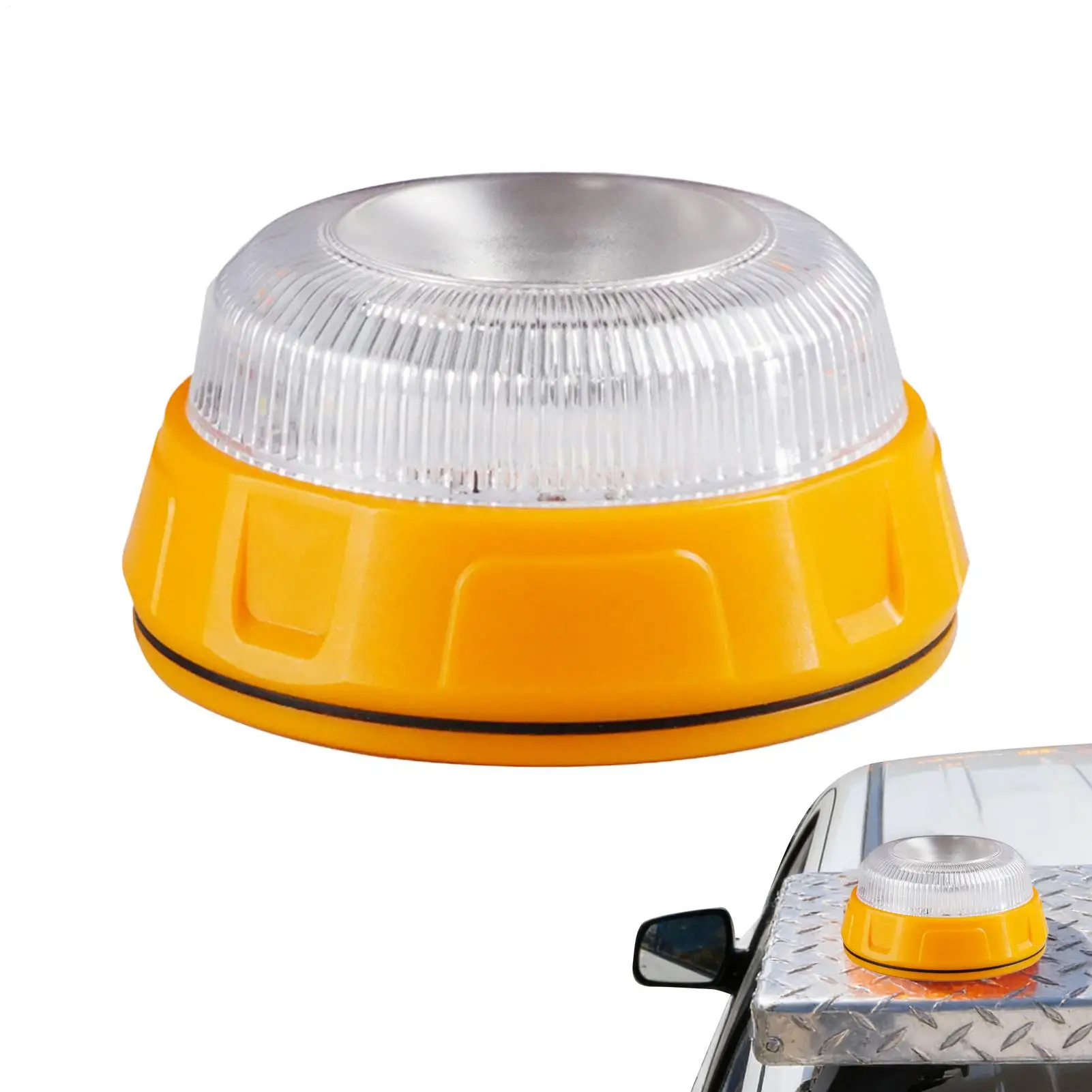 

V16 Hazard Lights Waterproof Magnetic LED Car Warning Beacon Lights For Trucks For Night Driving Cycling Construction