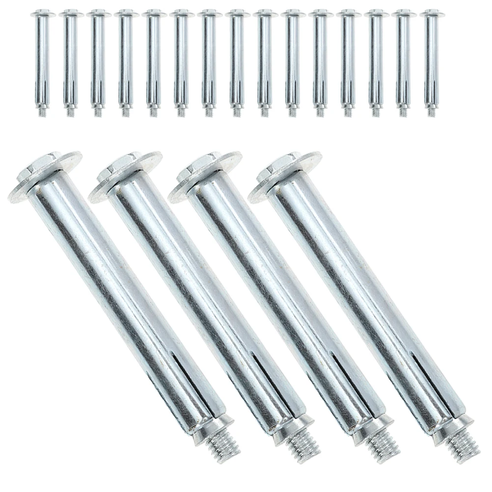 

20Pcs Iron Expansion Anchor Bolts Concrete Fasteners For Construction Maintenance Professionals Homeowners
