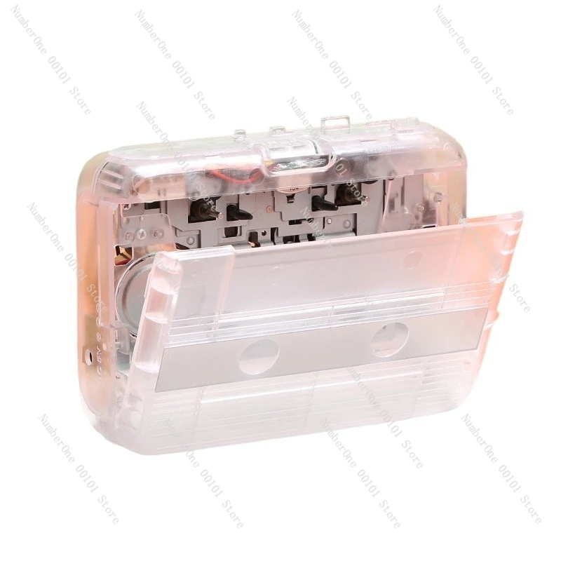 مشغل شريط قديم جديد، جهاز Walkman، مشغل كاسيت، راديو تحويل الشريط الأوتوماتيكي، وظيفة بلوتوث لتعلم اللغة الإنجليزية