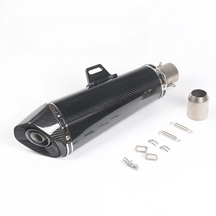 Universal 51mm Motorcycle Yoshimura Alpha Scooter Streetbike Exhaust Muffler Pipe For  Suzuki yoshimura 3kj