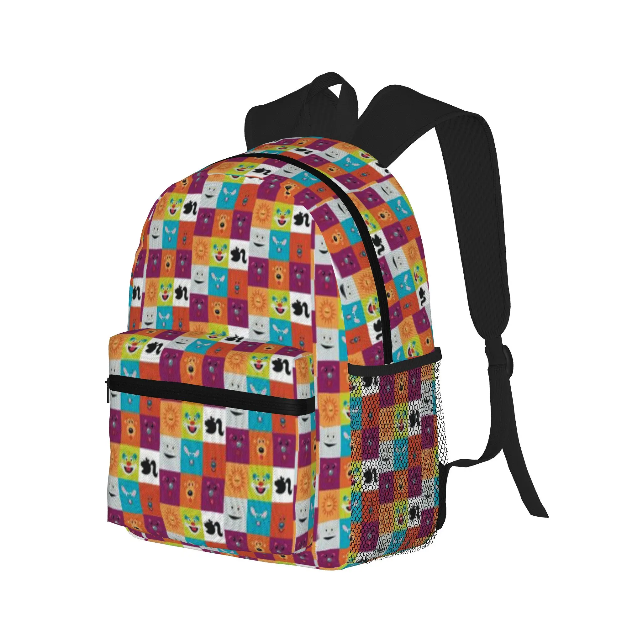 Bear in the big blue house  Casual Backpack for Students and Adults Feminina backpack