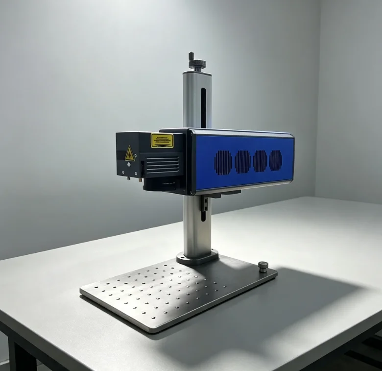 Fiber Laser Marking Machine 20 30W Integrated For Jewelry Metal Crafts Gifts Logos QR Codes Text Image DIY Marking