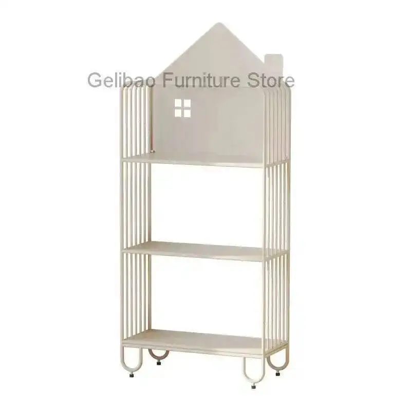 Baby Children's Rack Toy Storage Storage Rack Locker Multi-Layer Home Finishing Shelf Floor Standing Owl Storage Rack Cartoon