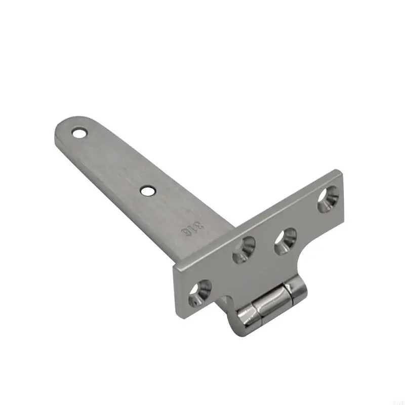 M76E Schraubmontiertes T-Scharnier 75 x 152 mm für Bootsdeckel und Hauswirtschaftstüren – Detail 9