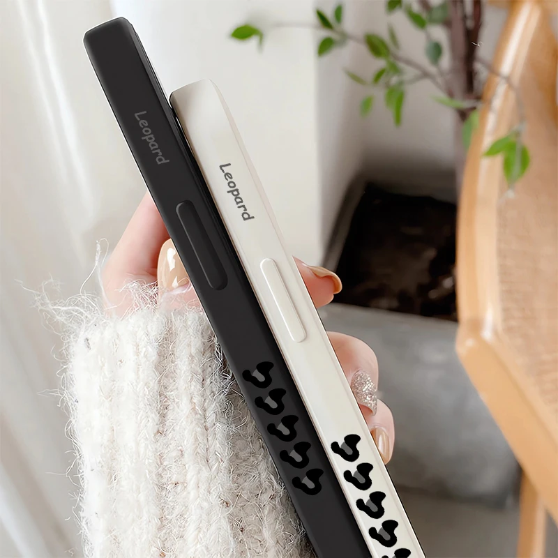 Leopard Print Phone Case For OPPO A9 A9X K9 A8 A7X A7 K7X AX5 K5 A5 A5S A3S A1 Pro Silicone Soft Shockproof Bumper Back Cover #5