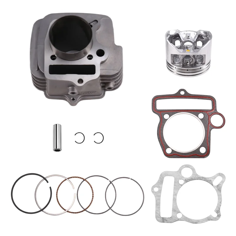 

Complete 56MM Motorcycle Engine Cylinder Kit For YINXIANG YX140 140CC–Piston Ring Gasket Set