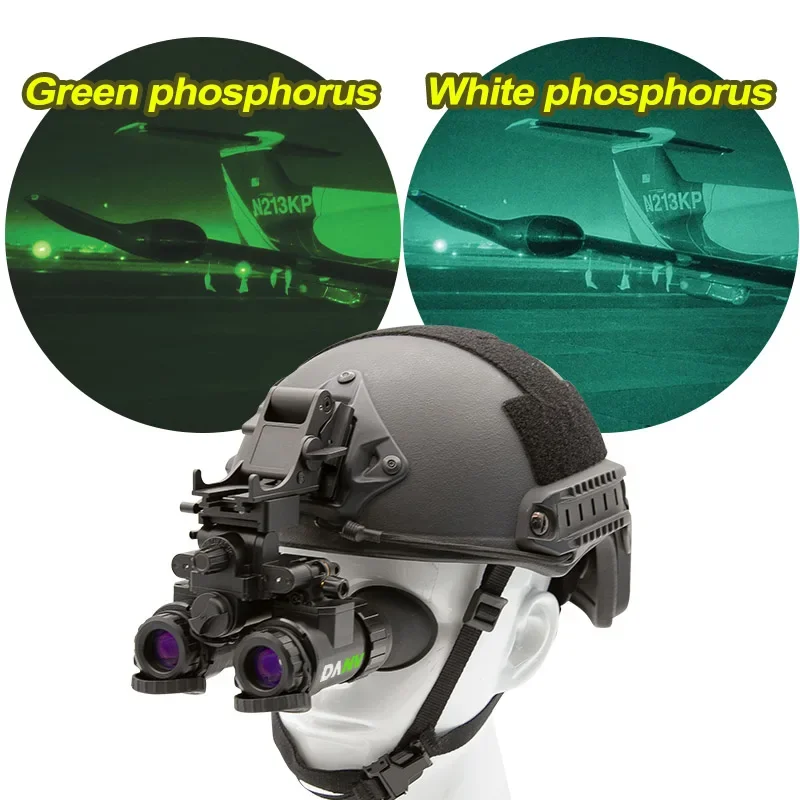 Portable Night Vision FOM1600 Gen2+ White Phosphor Telescope Auto-Gated High Imaging PVS 31Binoculars