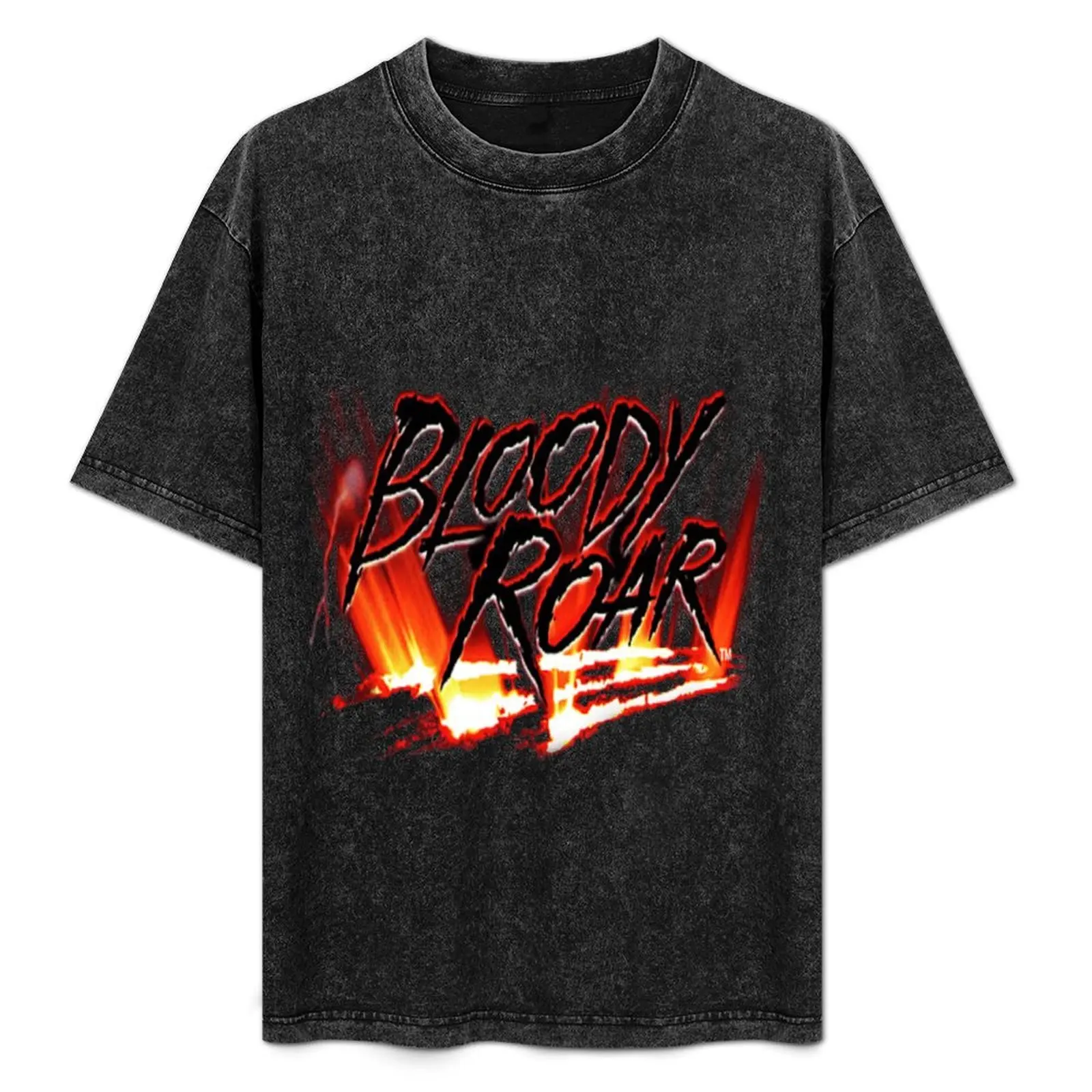 Bloody Roar Title \t \t\t T-Shirt blacks cotton graphic tees oversized t shirt mens graphic t-shirts big and tall