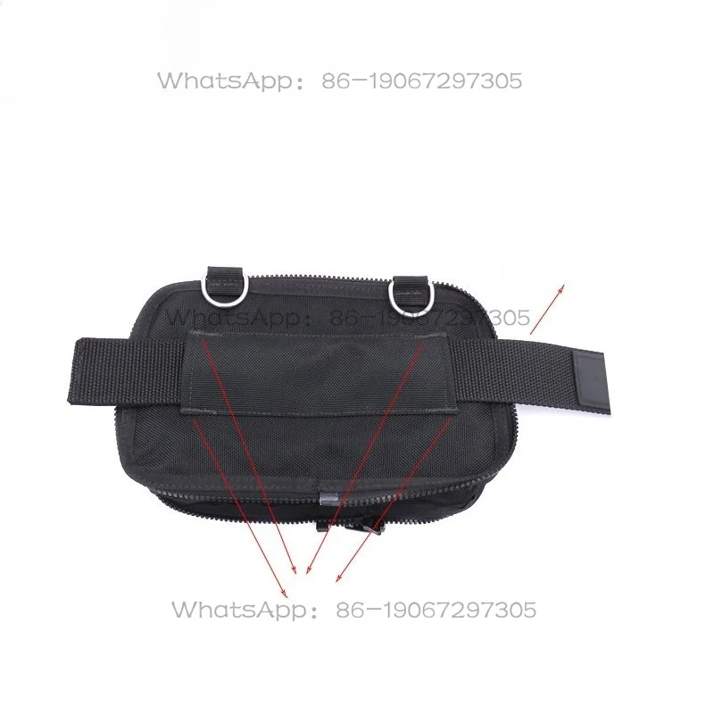 

Back Flying Side Hanging BCD Storage Bag Storage Bag 1680D Nylon with 316 Double Head Hook