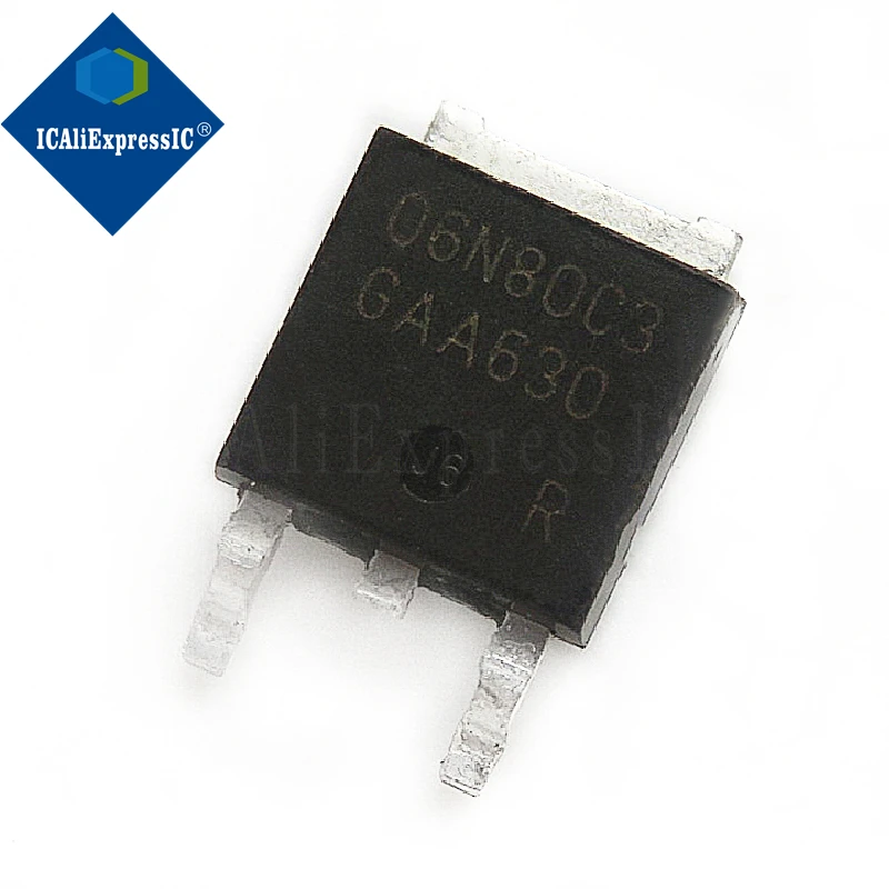 10 قطعة 06N80C3 SPD06N80C3