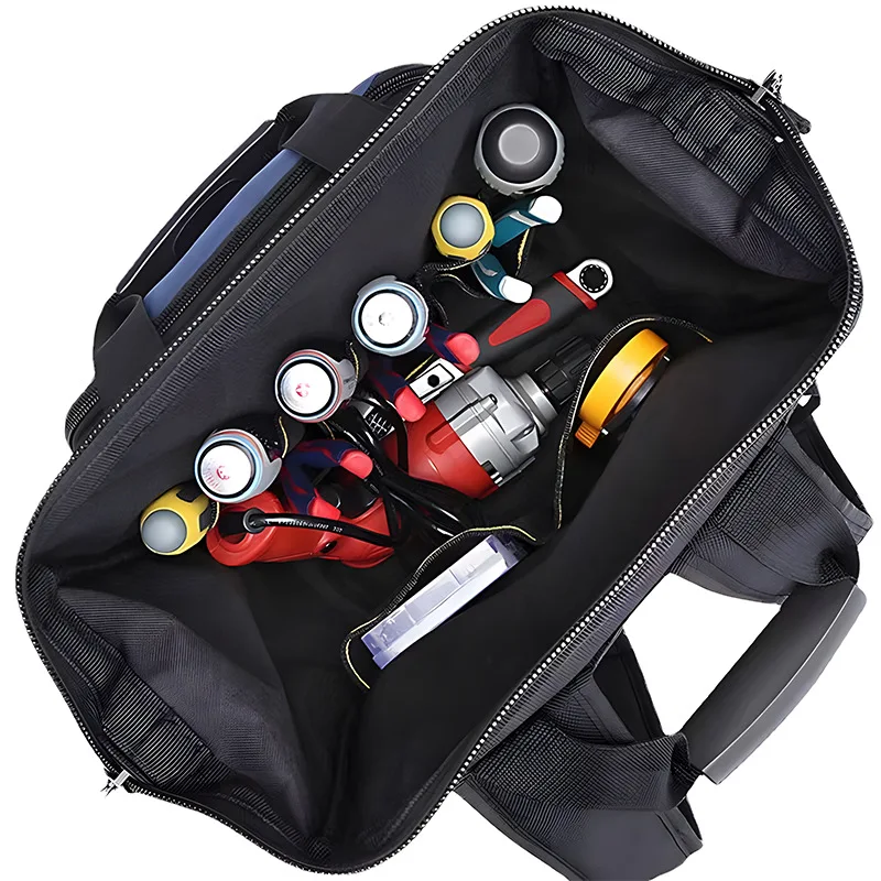 NEW Electrician Special Shoulder Tool Bag Multifunctional Maintenance Installation Portable Canvas Thick Wear-Resistant Backpack