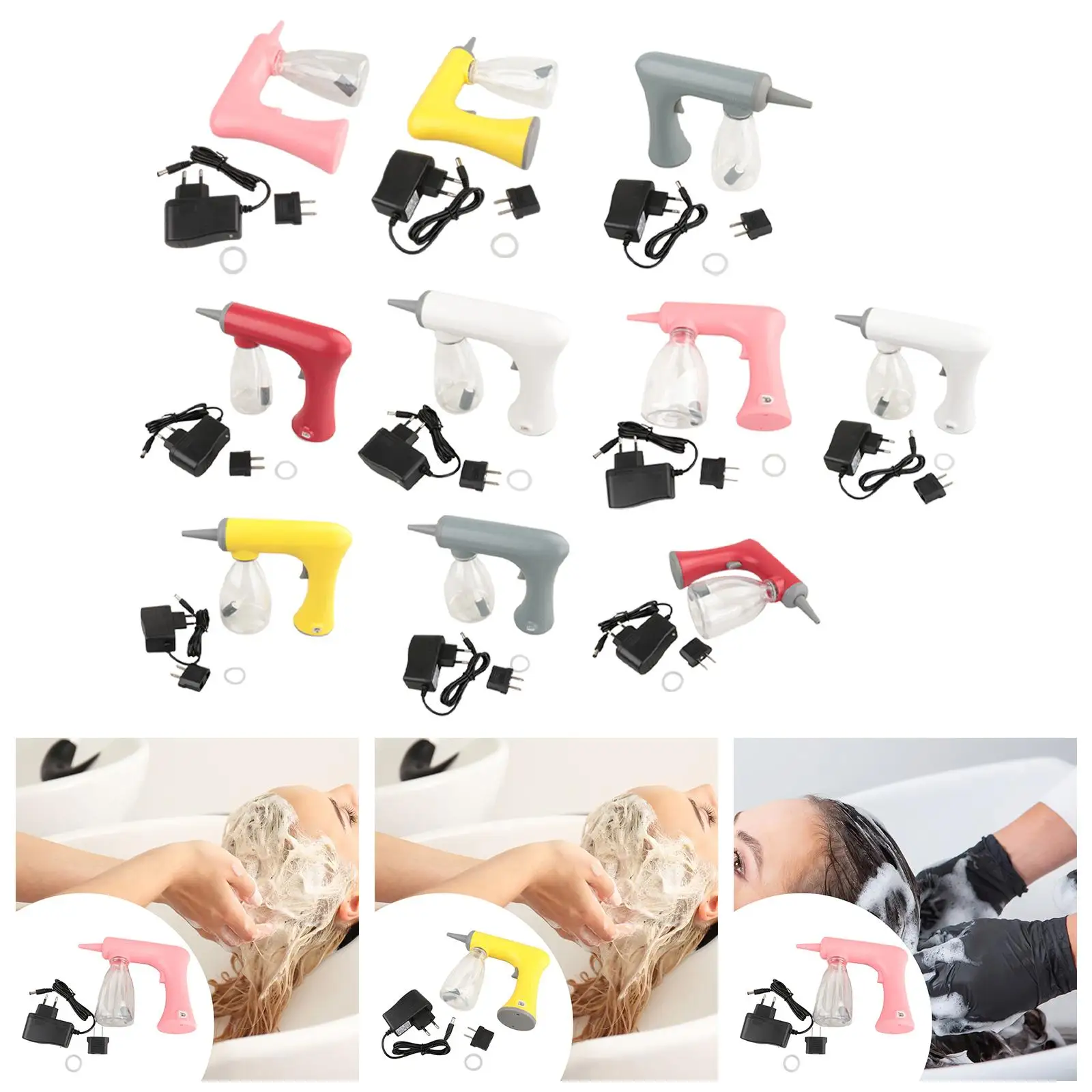 

Salon Perm Foam Machine Hair Steamer Professional Foam Machine Foaming Machine Cold and Hot Perm Styling Tool Hairdressing