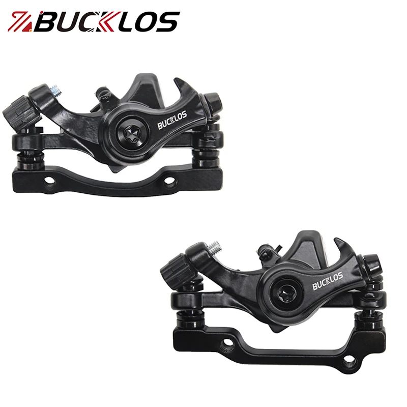 

BUCKLOS Bike Mechanical Disc Brakes Front Rear Mtb Brake Caliper Mountain Folding Bicycle Brake Line Pull Calipers Cycling Part