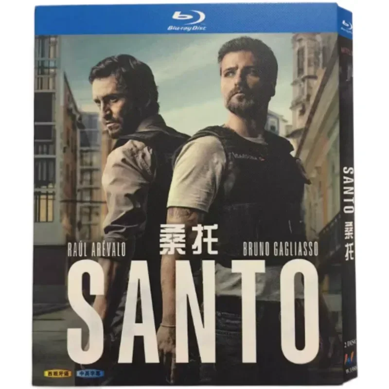 BD Blu-ray Spanish action thriller crime TV series Santo 1080p high definition 2 disc