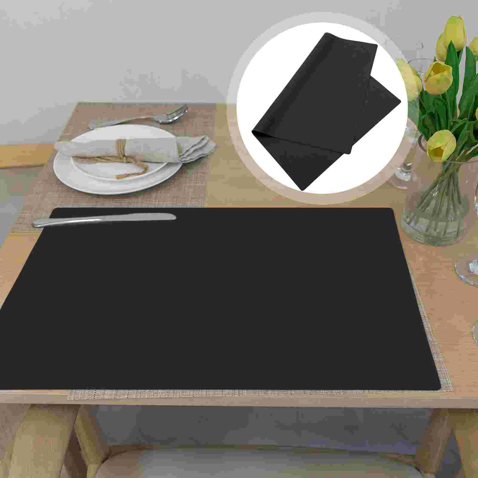 

Silicone Pad Anti-scald Placemat Square Placemats Large Countertop Protector Dining Table