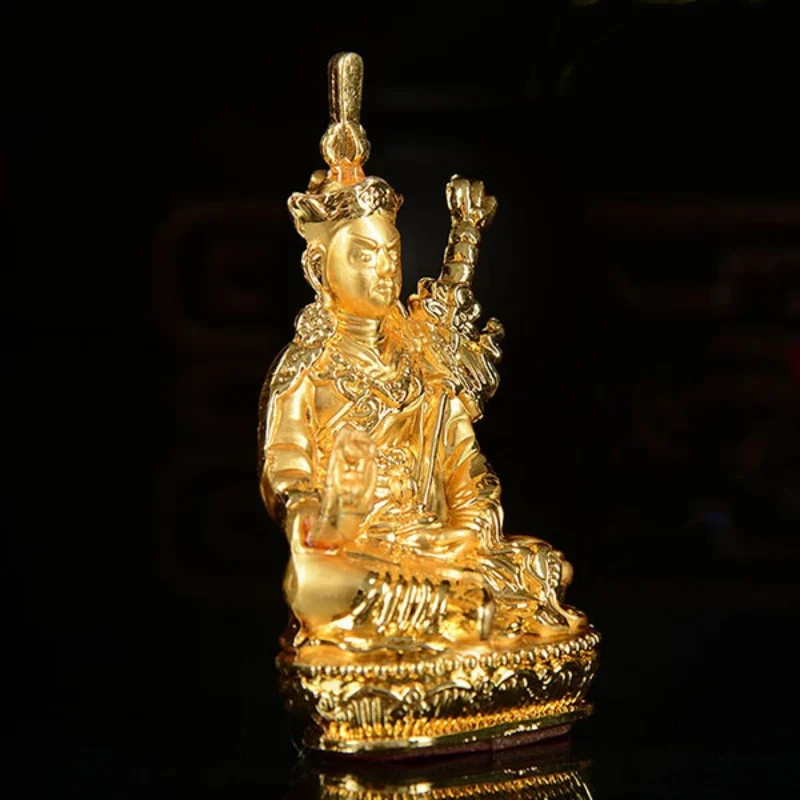 3.1 "سبائك التبت البوذية جورو لاما رينبوتشي بادماسامبهافا تمثال بوذا عمل فني لطيف