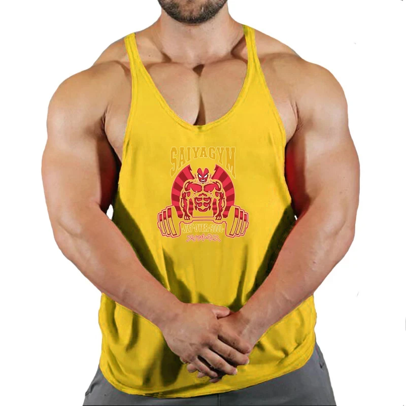 Newyork Gym Clothing Bodybuilding Tank Tops Fitness Training Sleeveless Shirt Cotton Muscle Running Vest Casual Sports Singlets