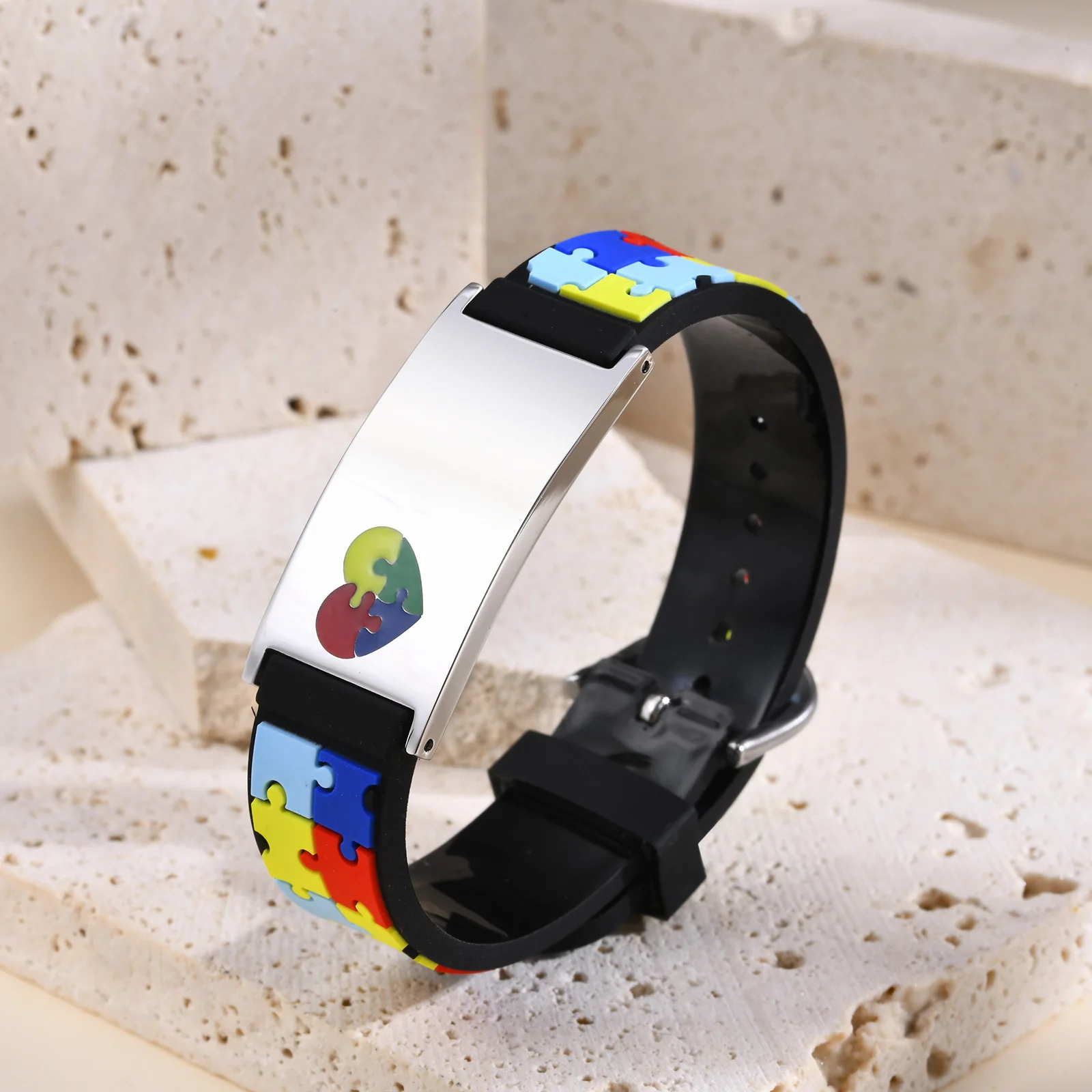 

Free Engrave Autism Bracelets For Child Girls Boys,personalize Medical Bracelet,anti Lost Non Verbal Kids Emergency Jewelry