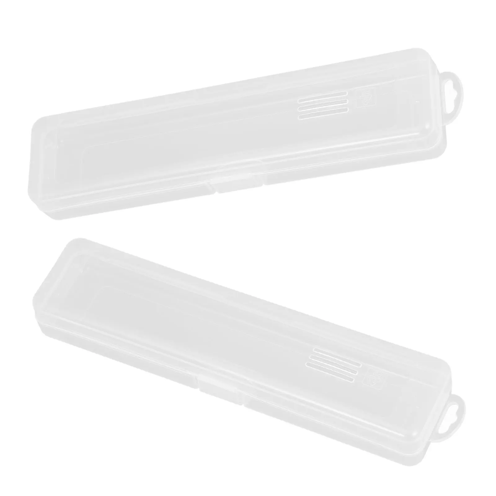 

Набор из 2-х коробок для хранения зубных щеток, держатель для зубной пасты и органайзер для расчесок, портативный, легкий, из полипропилена, для путешествий и отпуска