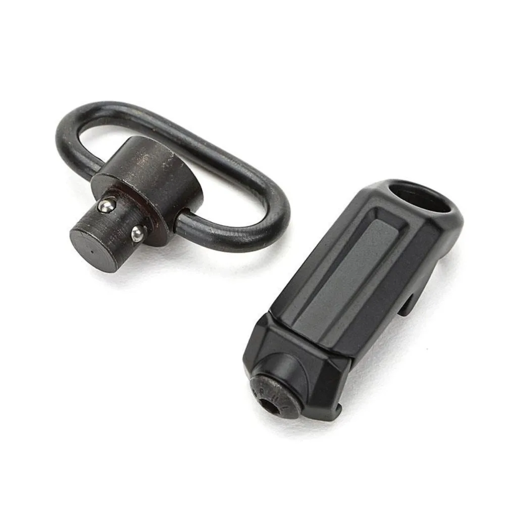 Tactical GBB Quick Detach QD Sling Swivel Rotating Adapter Scope Mounting Fit .223 AR15 20mm Picatinny Rail Hunting Accessories