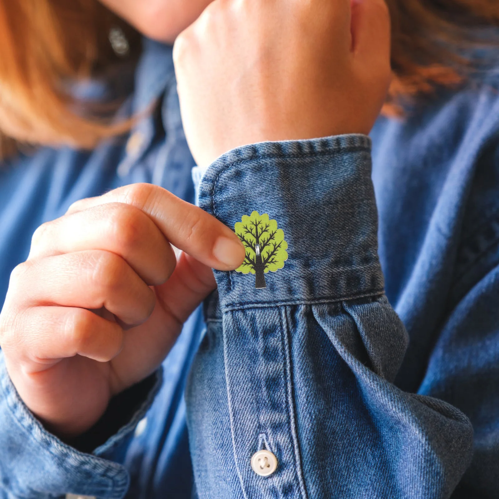 

100Pcs Colorful Wooden Buttons DIY Clothing Sewing Accessories Retro Style Decorative Coat Shirt Sweater Replacement Small