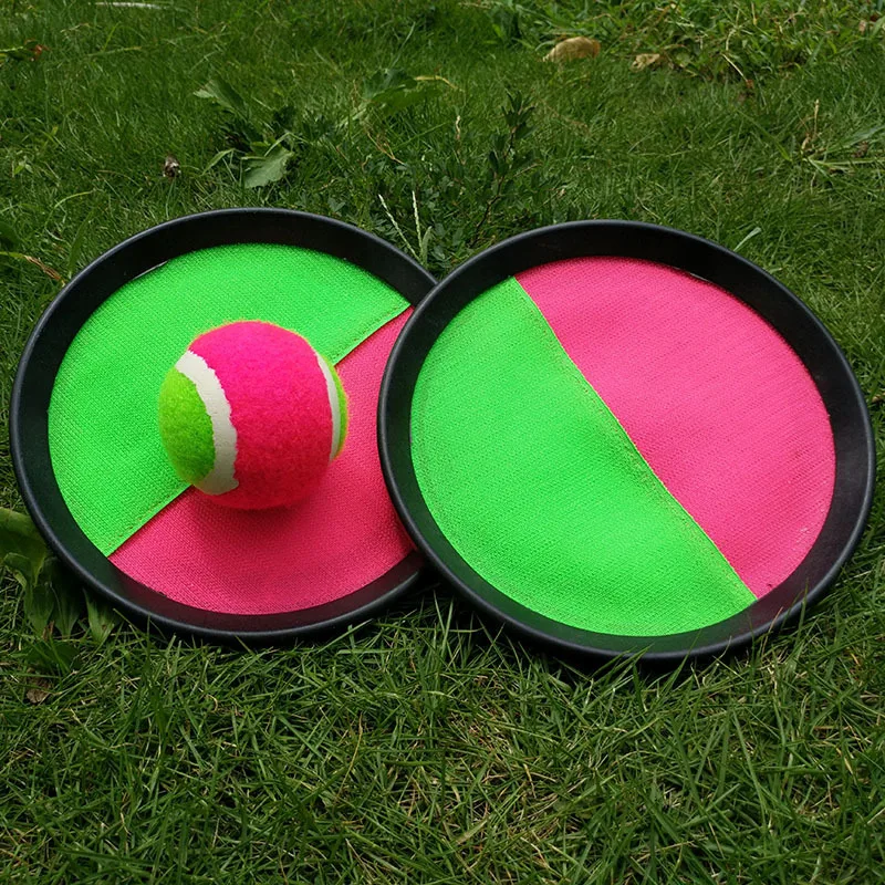 Adhesive Target Racket Outdoor Parent-child Interactive Sports Children's Toys Throwing And Receiving Balls Children's Props