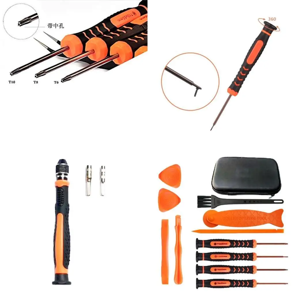 

652F 16/11Piece Precisions Screwdriver Set with Comfortable Grip for Electronics and Precisions Repairs