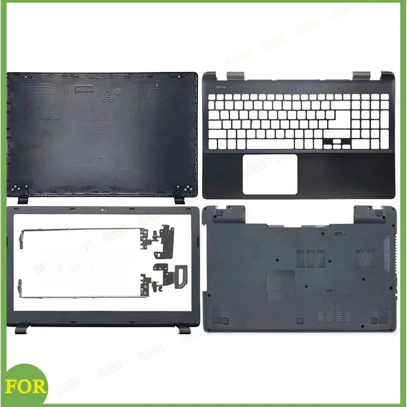 New Laptop Case For Acer E5-571 E5-551 E5-521 E5-511 E5-511G E5-531 LCD Back Top Cover/Front bezel/Hinges/Palmrest/Bottom Case