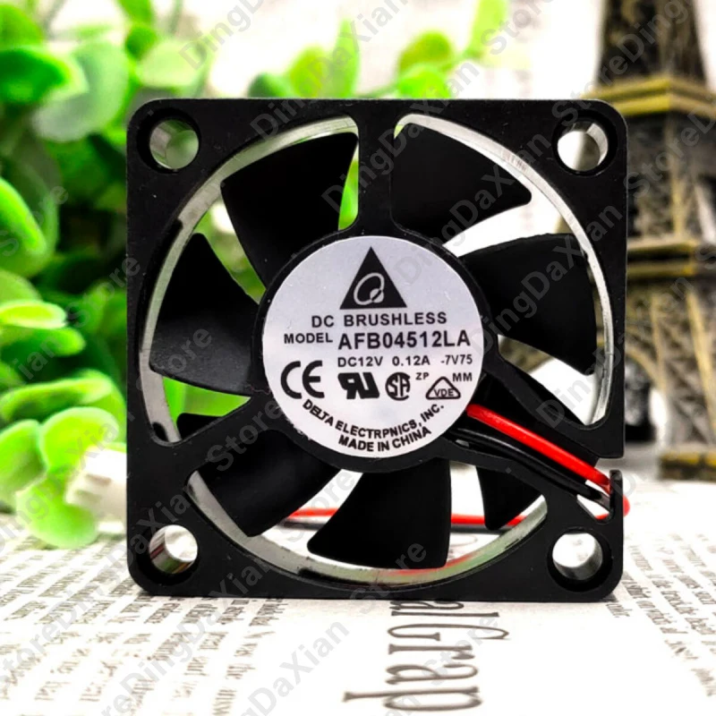 l 1PCS Quiet Industrial Chassis Fan For DELTA AFB04512LA | DC12V 0.15A 45×45×10mm 4.5CM